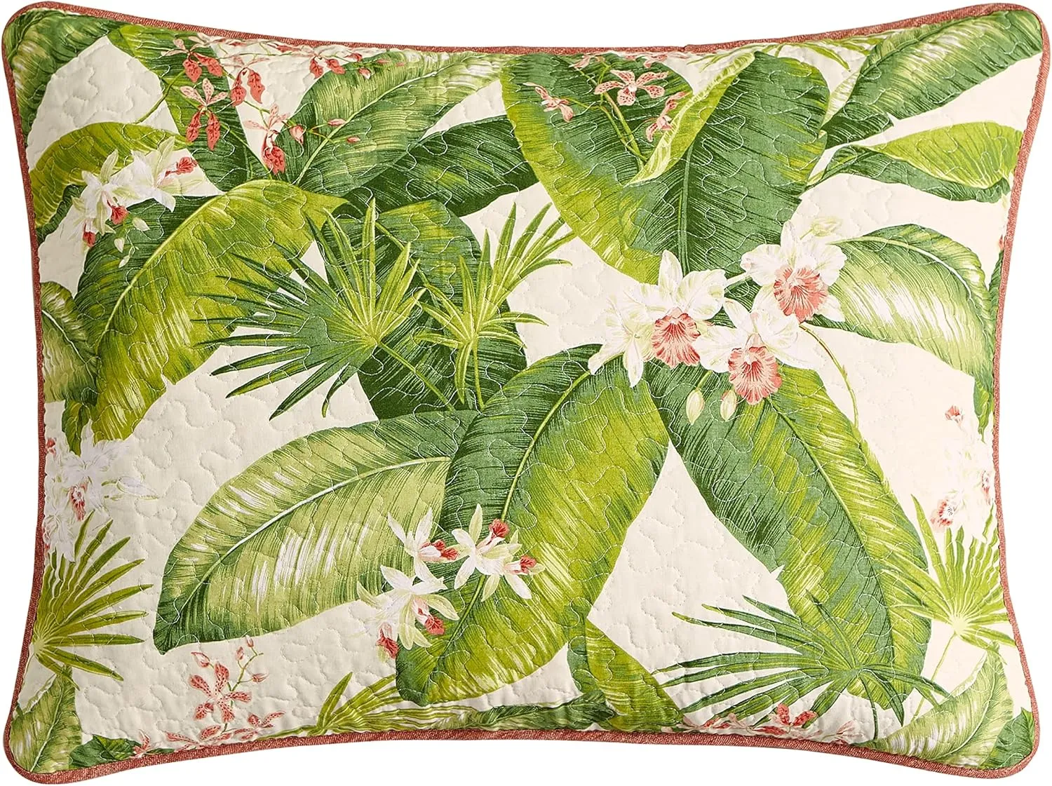 Tommy Bahama - King Quilt Set, Reversible Cotton Bedding with Matching Shams, Coastal Bedding Set for All Seasons (Aregada Dock Ecru Beige, King)
