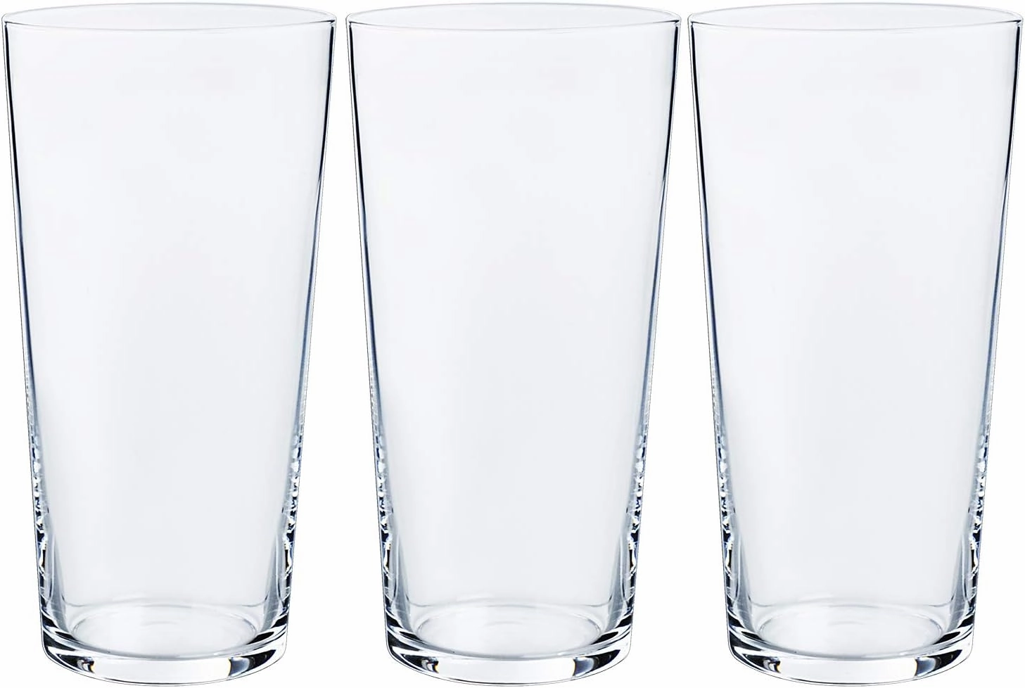 Toyo Sasaki Glass BT-20205-JAN New Riot Tumbler Glass, Approx. 14.2 fl oz (420 ml), Set of 3, Thin, Clear, 14, Dishwasher Safe, Made in Japan, Usuhari Tumbler, Glass, Cup