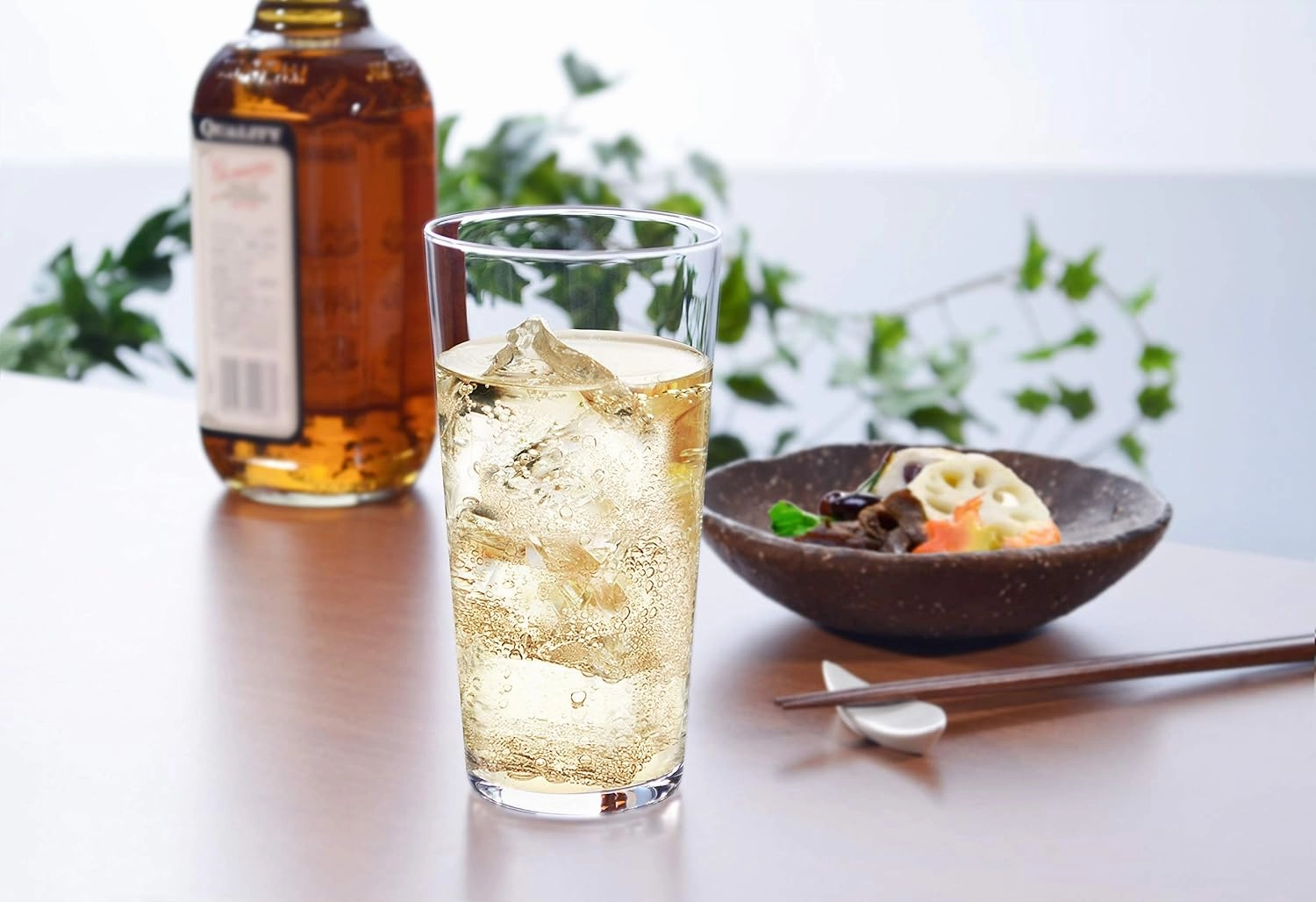 Toyo Sasaki Glass BT-20205-JAN New Riot Tumbler Glass, Approx. 14.2 fl oz (420 ml), Set of 3, Thin, Clear, 14, Dishwasher Safe, Made in Japan, Usuhari Tumbler, Glass, Cup