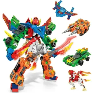 Transforming Flaming War Mecha Robot 717pcs