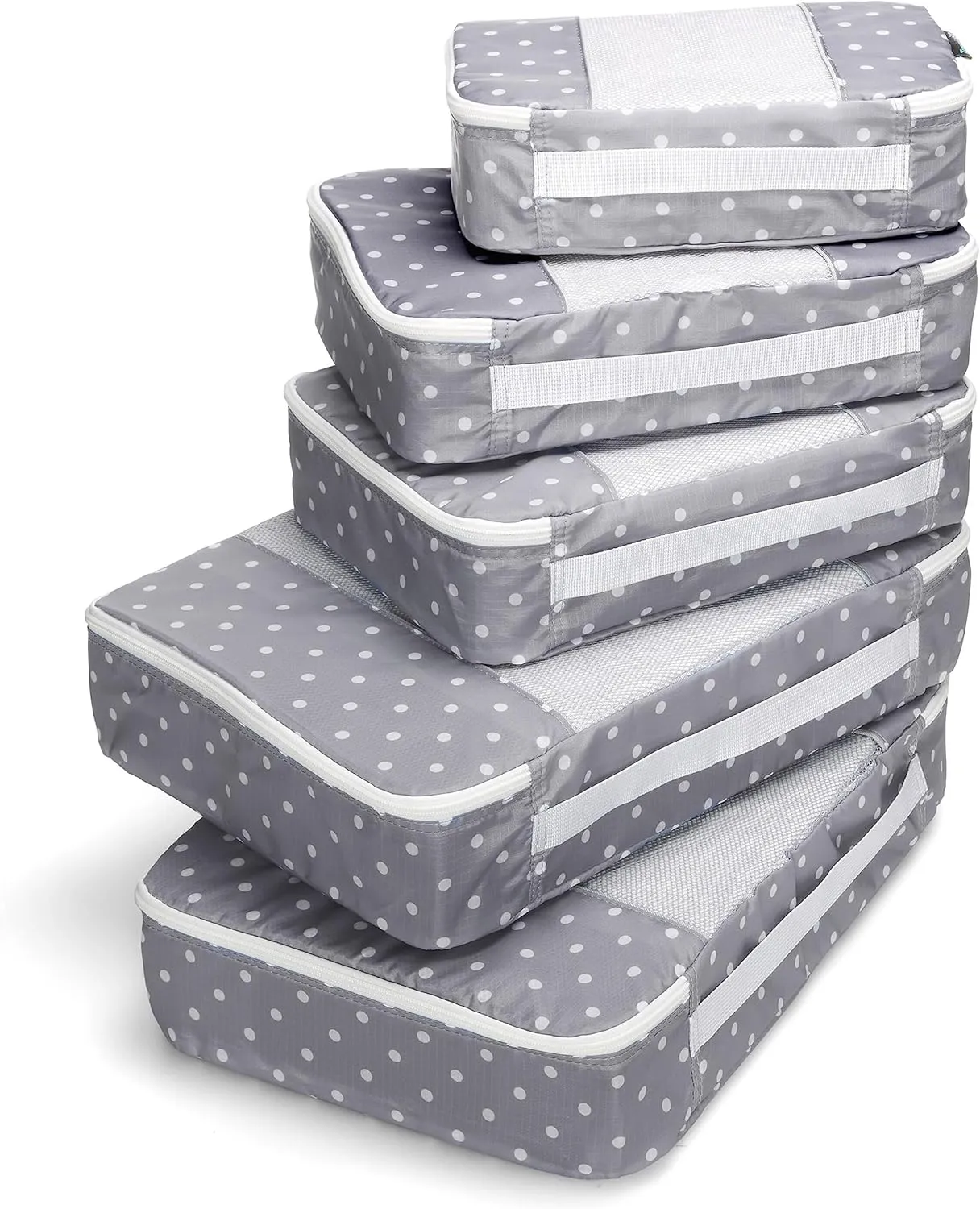 TravelWise Packing Cubes, White Dots, Set (5262369)
