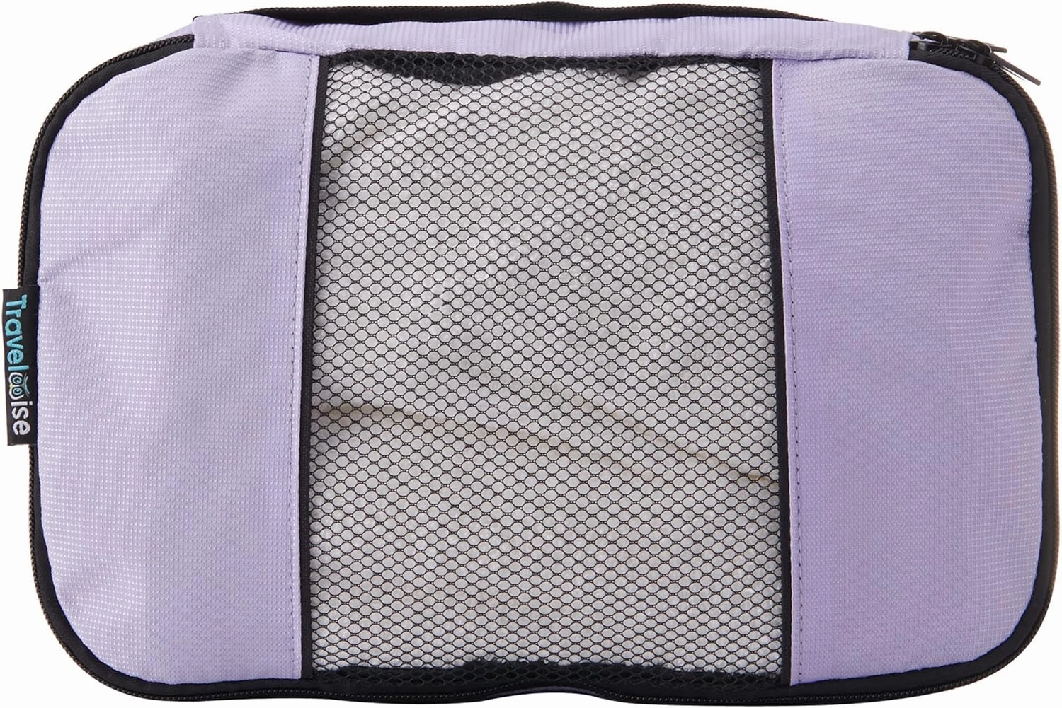 TravelWise Luggage Packing Organization Cubes 5 Pack, Lavender, 2 Small, 2 Medium, 1 Large (TWPC-27)