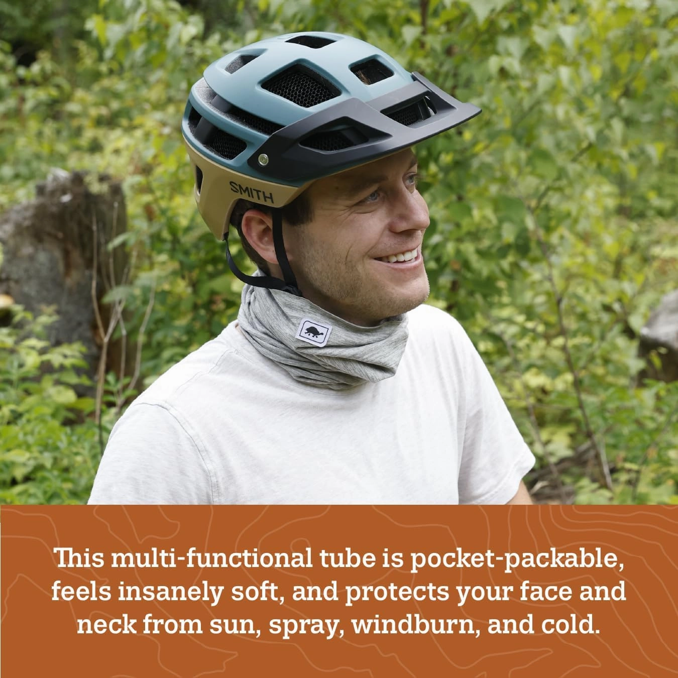 Turtle Fur Stria Totally Tubular Neck Gaiter, UPF 50 , Multifunctional Headwear, 10  Ways to Wear