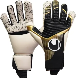 Uhlsport Powerline Elite FlexCut HN #338 Goalkeeper Gloves Size 8 Gold