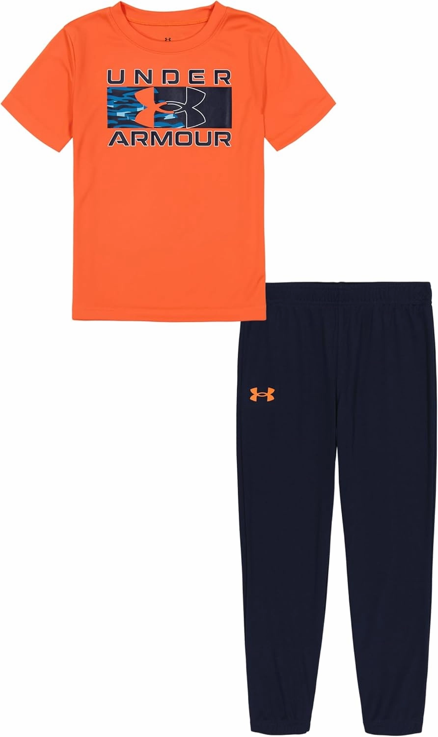 Under Armour baby-boys Short Sleeve Tee and Jogger Set, Lightweight and Breathable