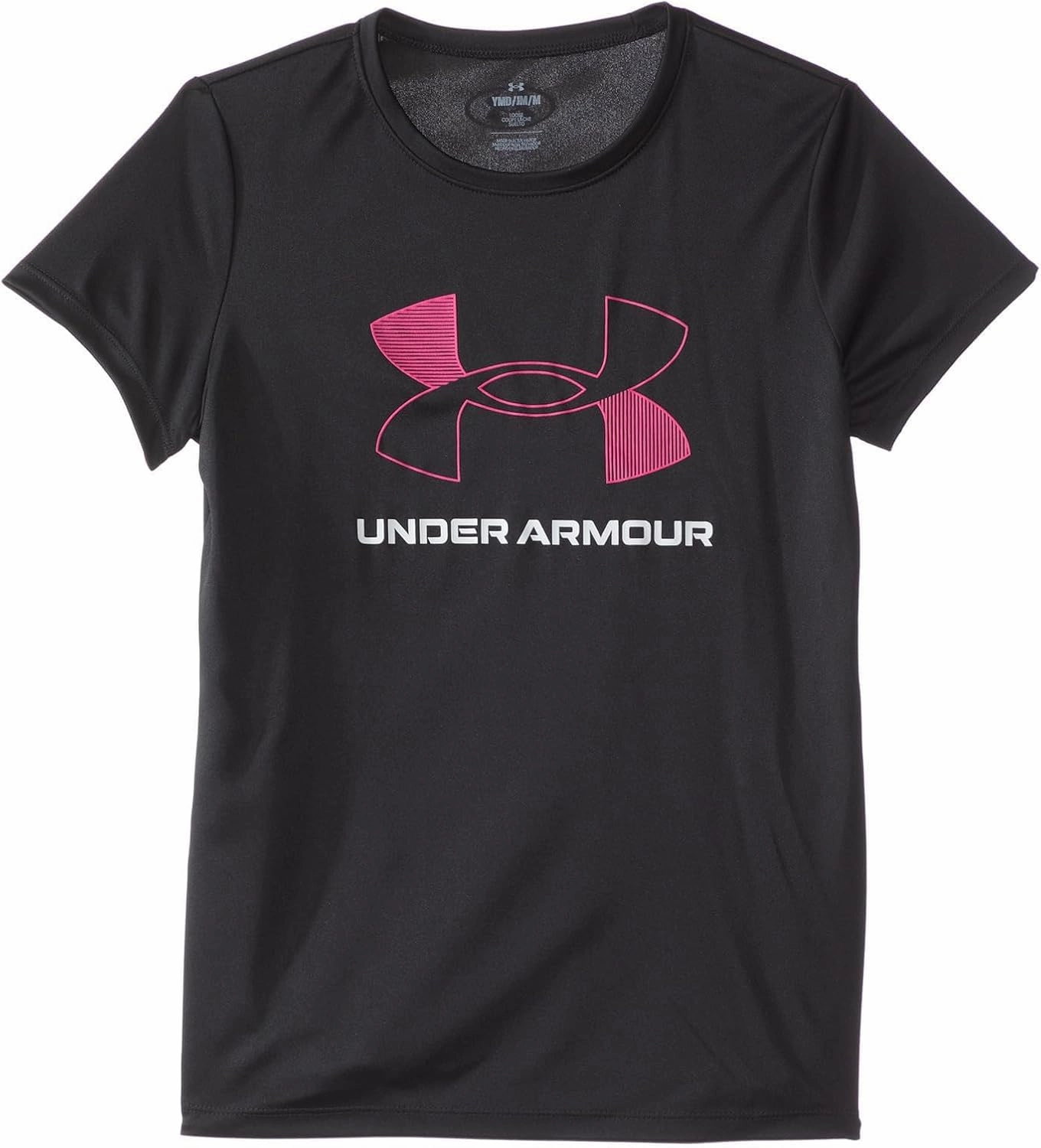 Under Armour Girls' Tech Big Logo Short Sleeve T Shirt