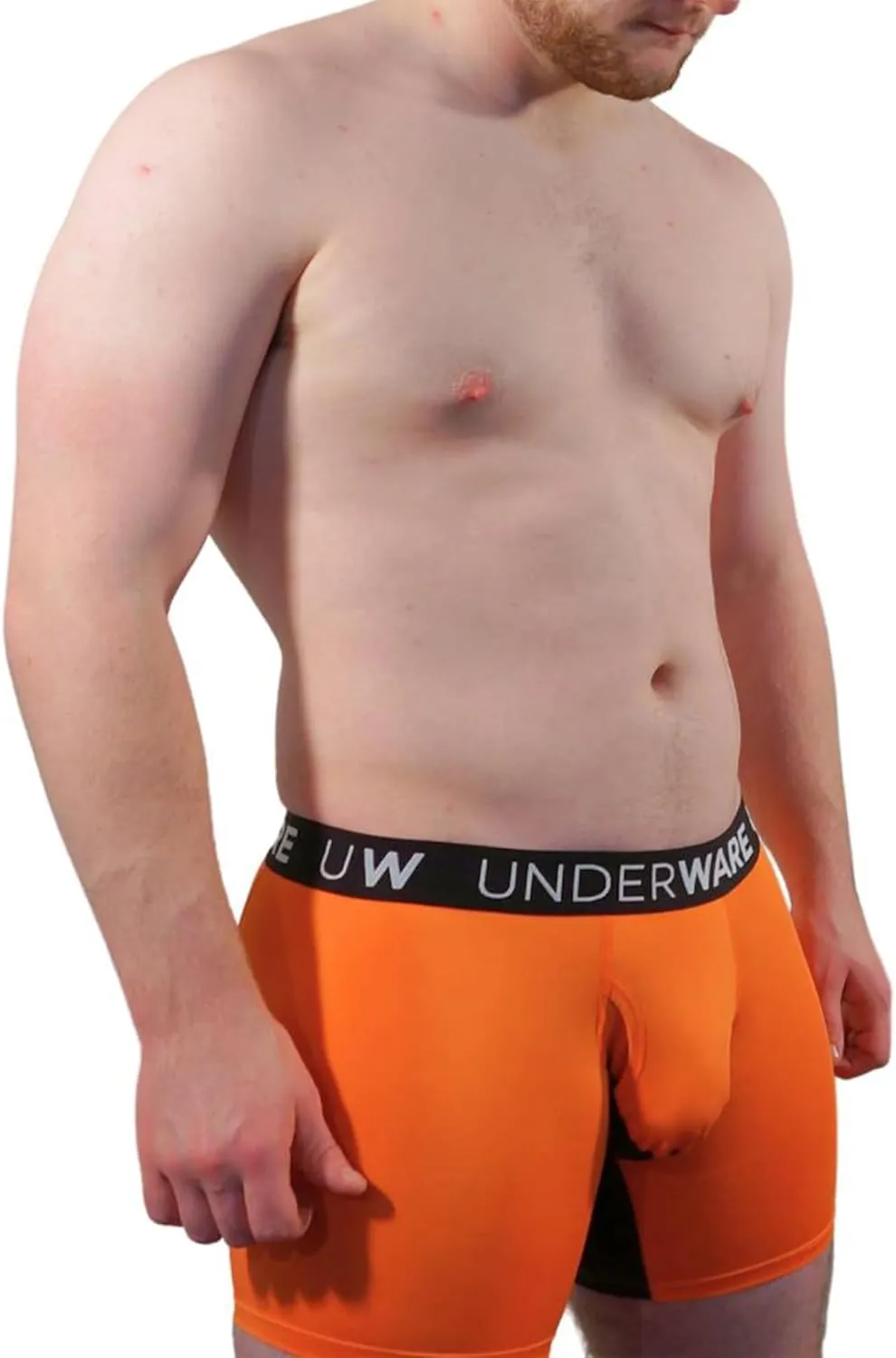 UNDERWARE "Comfort-sack" Mens Boxer Briefs | No-Chafing Ball-Pouch Underwear for Men | Moisture Wicking Underwear