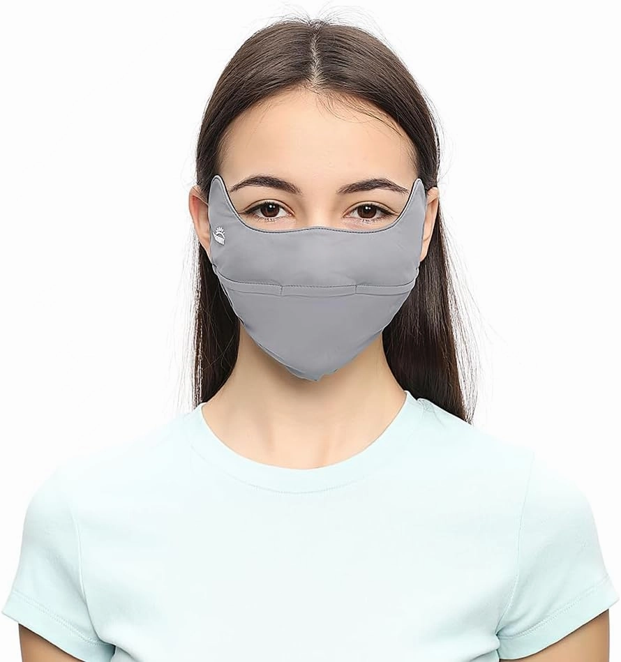 UV Face Covering UPF 50  Women Breathable Mask Sun Protection Reusable Outdoor