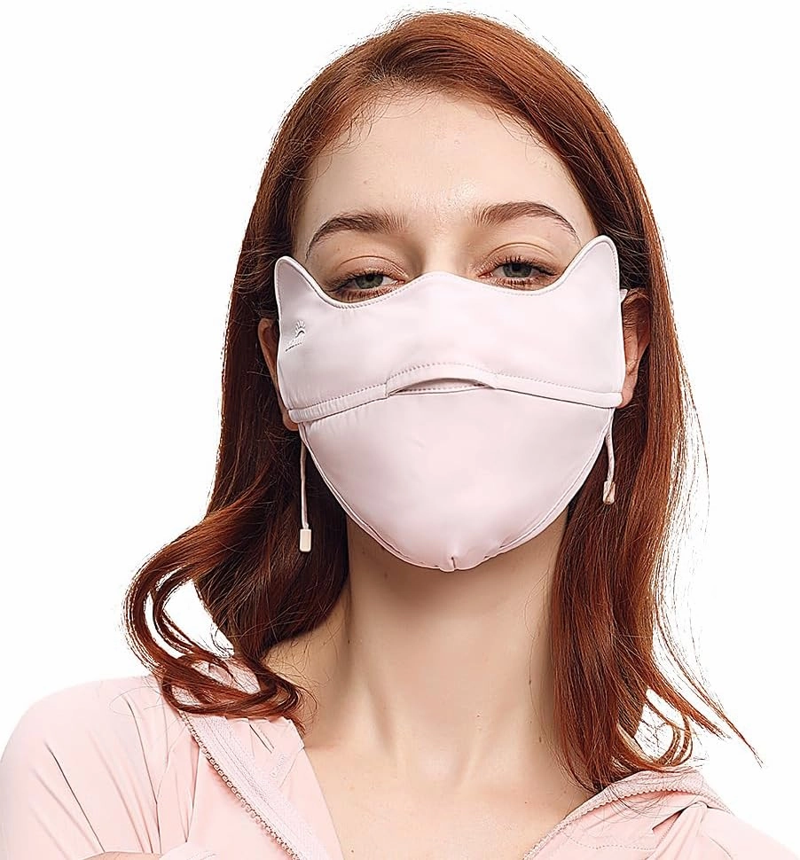 UV Face Covering UPF 50  Women Breathable Mask Sun Protection Reusable Outdoor