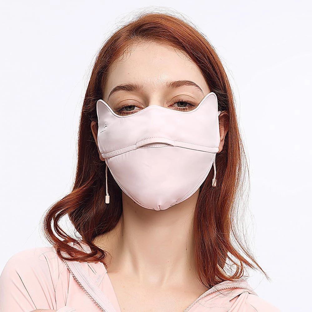 UV Face Covering UPF 50  Women Breathable Mask Sun Protection Reusable Outdoor