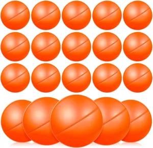 Vaguelly 25pcs Openable Plastic Balls Colored Raffle Drawing Props for Party Games Smooth Surface Reusable for Events and Celebrations