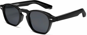 VANLINKER Retro Small Square Sunglasses for Men Women Thin Cube Shades Vintage Slim Frames Intellectual Style VL9774