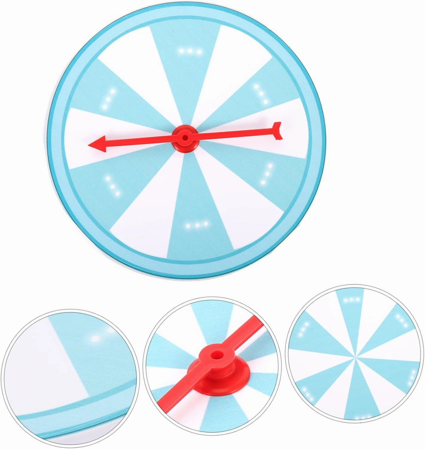 VICASKY 3sets Hanging Rotatable Prize Wheel Reusable Game Prop for Parties Classrooms Celebrations Fun Convenient for Boy Girl Adults