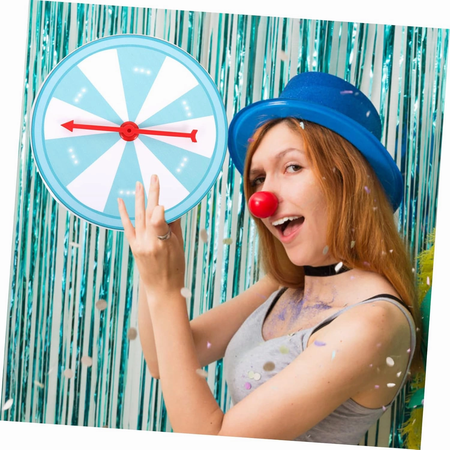 VICASKY 3sets Hanging Rotatable Prize Wheel Reusable Game Prop for Parties Classrooms Celebrations Fun Convenient for Boy Girl Adults
