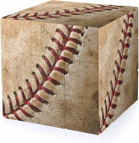Vintage Baseball Stitches Funny 3x3x3 Cube Smooth Lightweight Puzzle for Adult Graphic Printing Travel