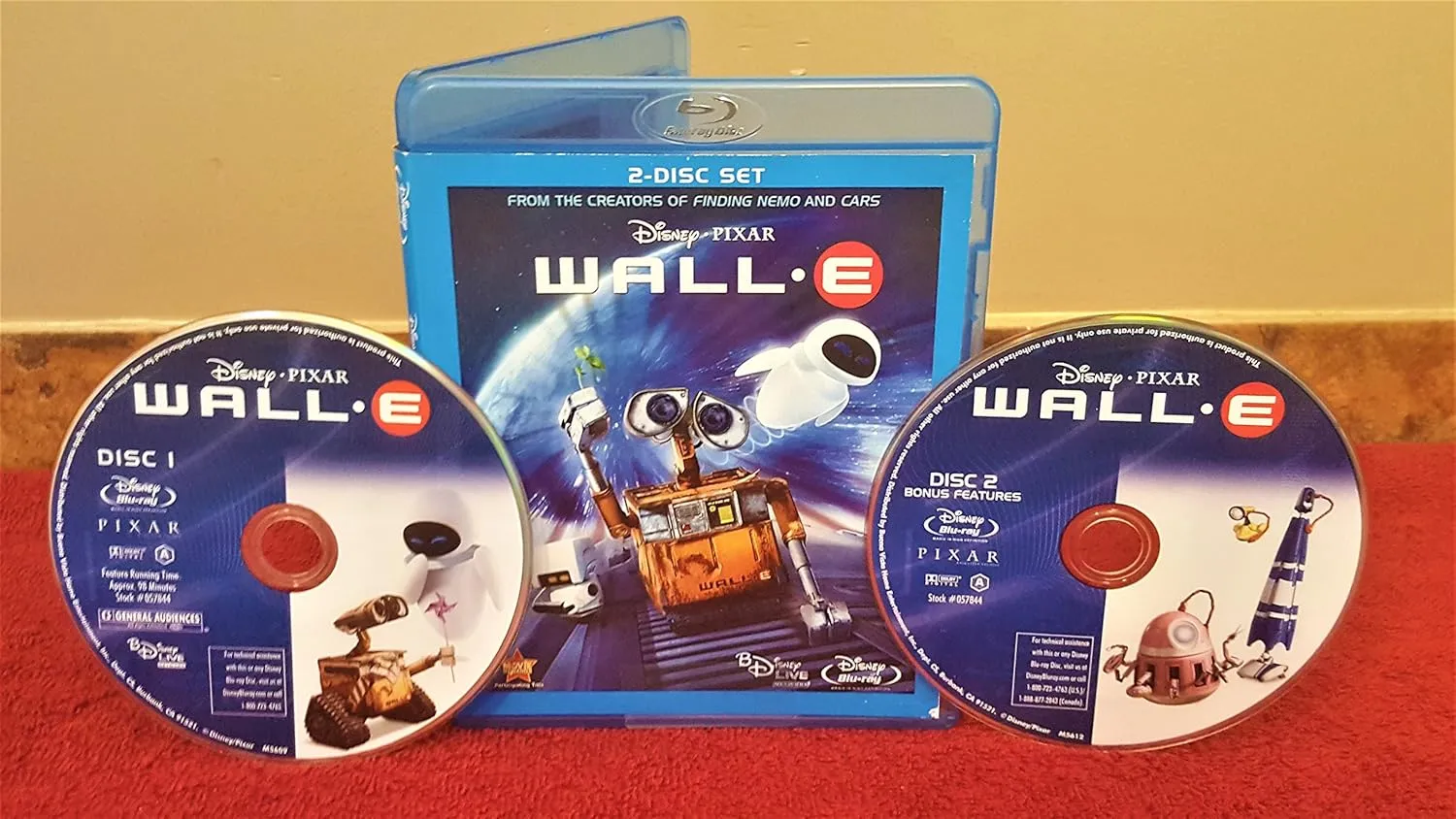 Wall-E (Two-Disc Edition   BD Live) [Blu-ray]