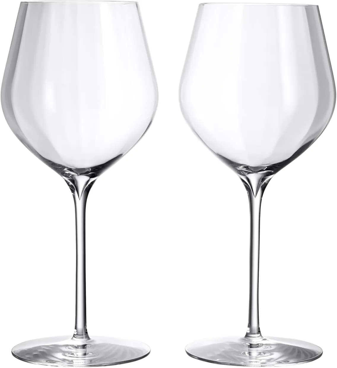 Waterford Elegance Optic Red Wine Glass, Set of 2