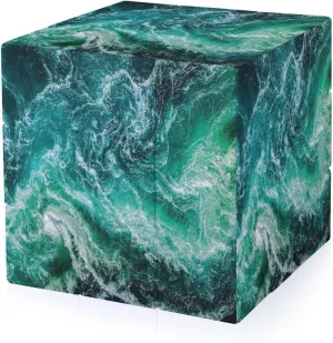 Waves of Water of The River and The Sea Funny 3x3x3 Cube Smooth Lightweight Puzzle for Adult Graphic Printing Travel