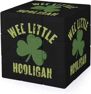 Wee Little Hooligan Funny 3x3x3 Cube Smooth Lightweight Puzzle for Adult Graphic Printing Travel