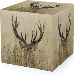 Whitetail Deer Funny 3x3x3 Cube Smooth Lightweight Puzzle for Adult Graphic Printing Travel
