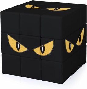 Wild Spooky Monster Eyes Funny 3x3x3 Cube Smooth Lightweight Puzzle for Adult Graphic Printing Travel