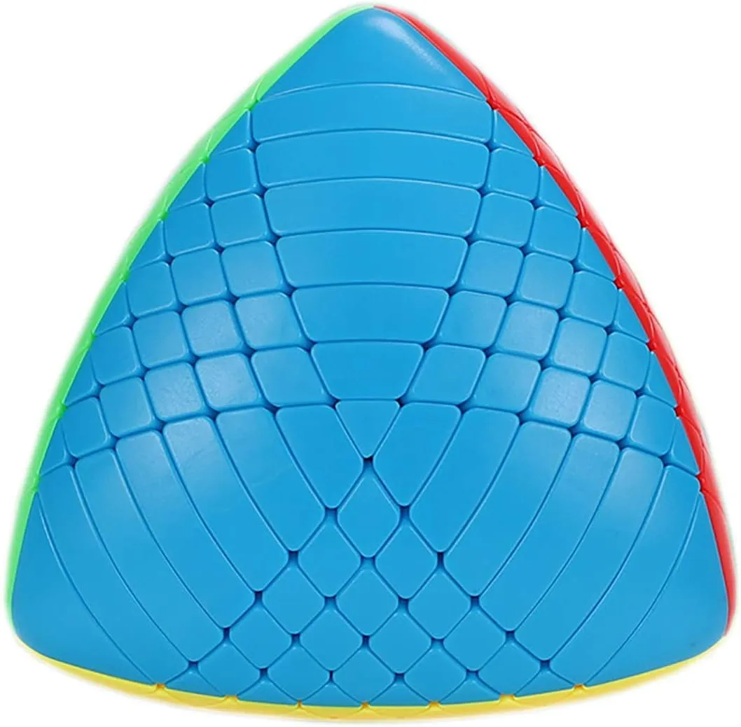 Willking Mastermorphix 8x8 Magic Cube Pyramorphix 8x8 Professional Speed Puzzle Educational Twist Toy Stickerless