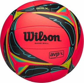 WILSON AVP GRX Grass Game Ball Volleyball - Official Size