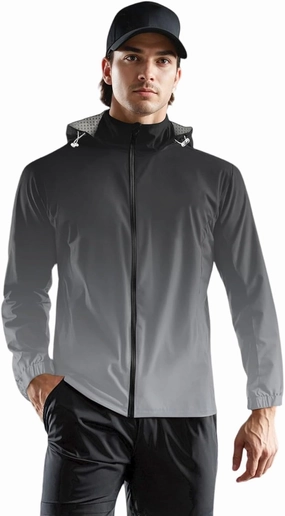 Windbreaker Jackets for Men Big and Tall Light Outerwear Breathable Raincoats Rain Golf Windbreaker