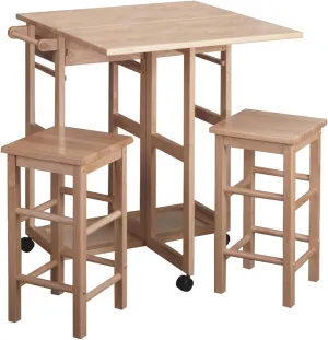 Winsome Wood Suzanne Kitchen, Square, Natural, Beech
