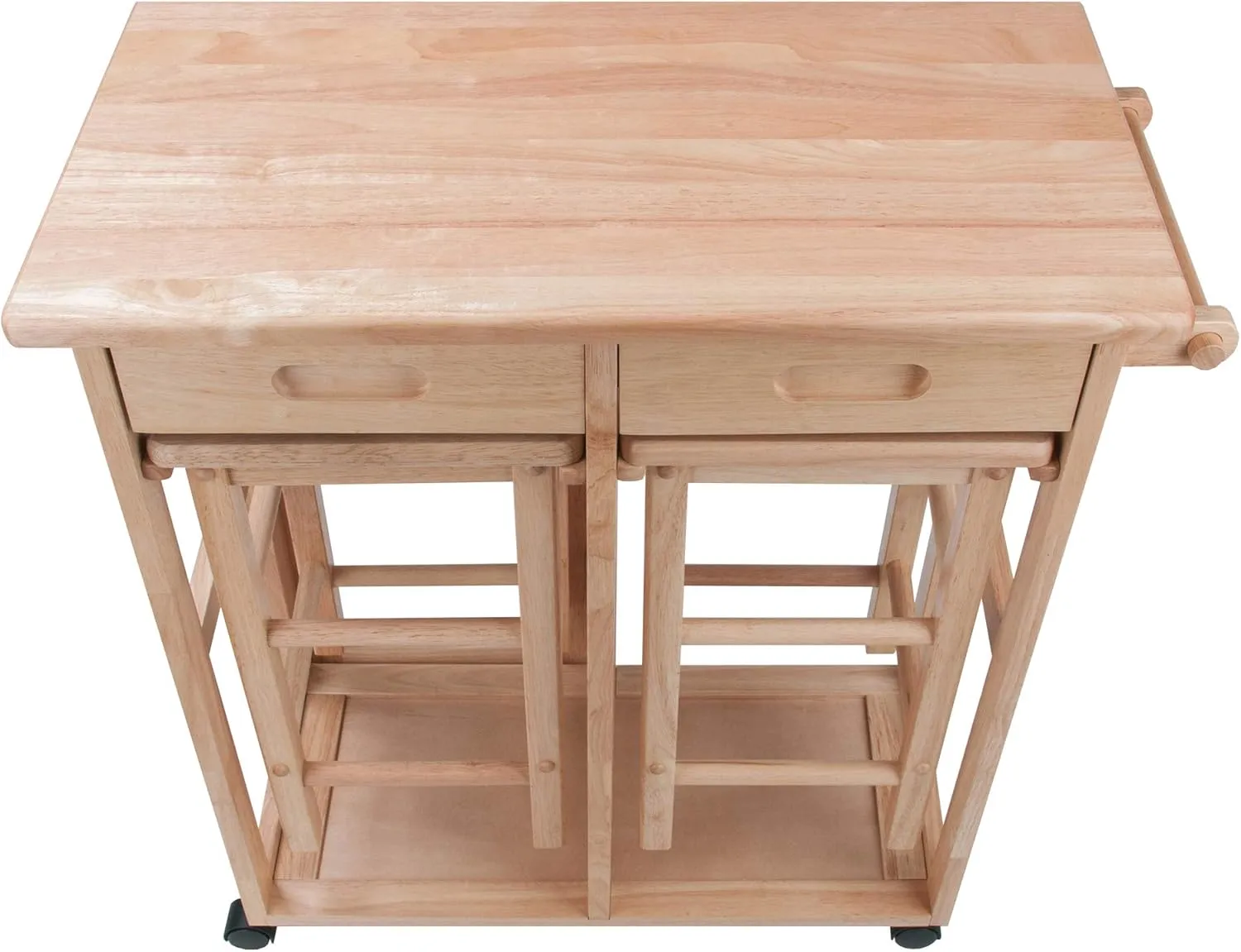 Winsome Wood Suzanne Kitchen, Square, Natural, Beech