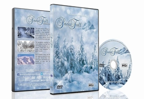 Winter DVD - Snowfall - Winter Scenery of Mountains and Forest with Falling Snow with Relaxing Natural Sounds Perfect for Those Long Winter Evenings