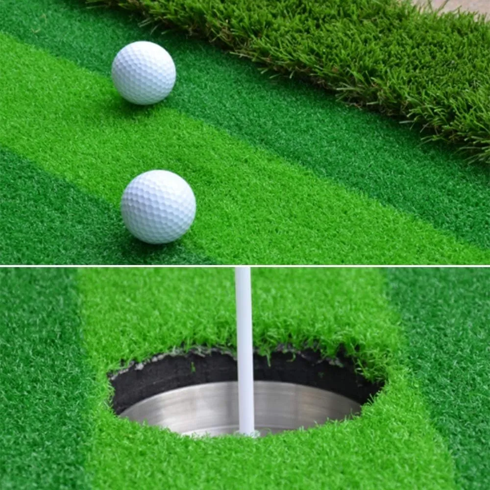 Women Men Golf Putting Green System Professional Practice Green Long Challenging Putter Indoor/Outdoor Easy to Roll Up and Carry for Men