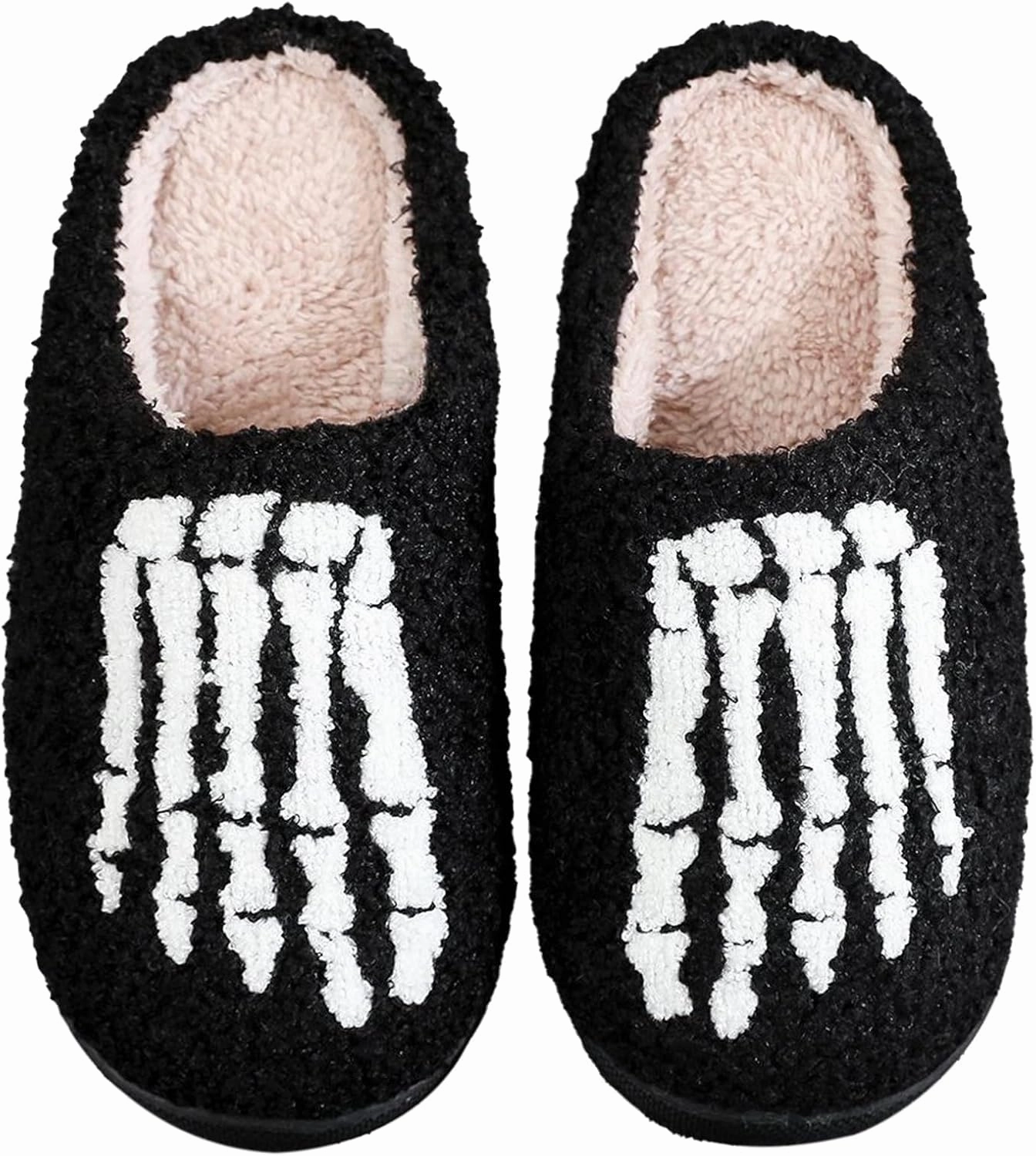 Women's and men's fluffy plush slippers, home slippers, cute warm shoes, indoor and outdoor girls' slippers, memory sponge, retro couple shoes