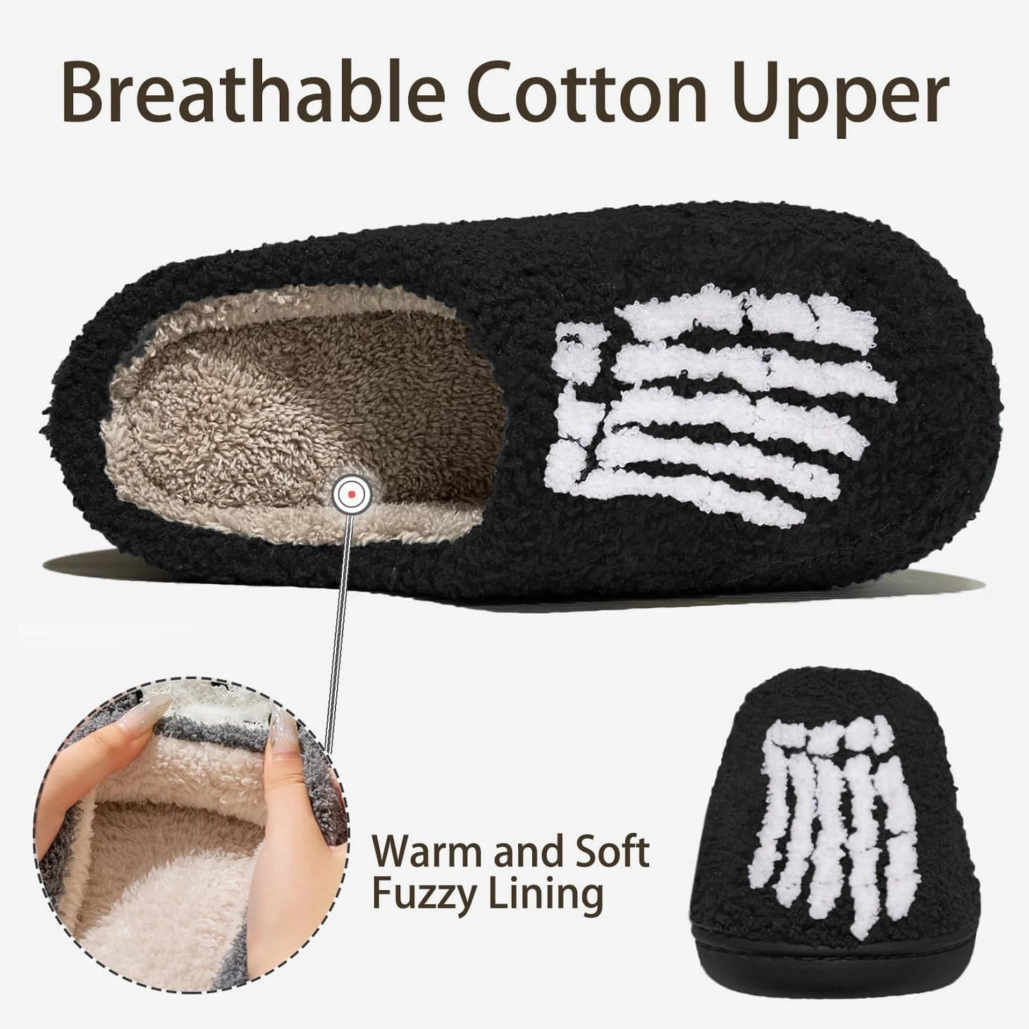 Women's and men's fluffy plush slippers, home slippers, cute warm shoes, indoor and outdoor girls' slippers, memory sponge, retro couple shoes