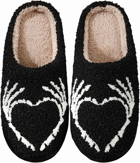 Women's Men's Fuzzy Memory Foam Slippers Fluffy Warm Comfort Light Weight Indoor Outdoor House Couple Shoes