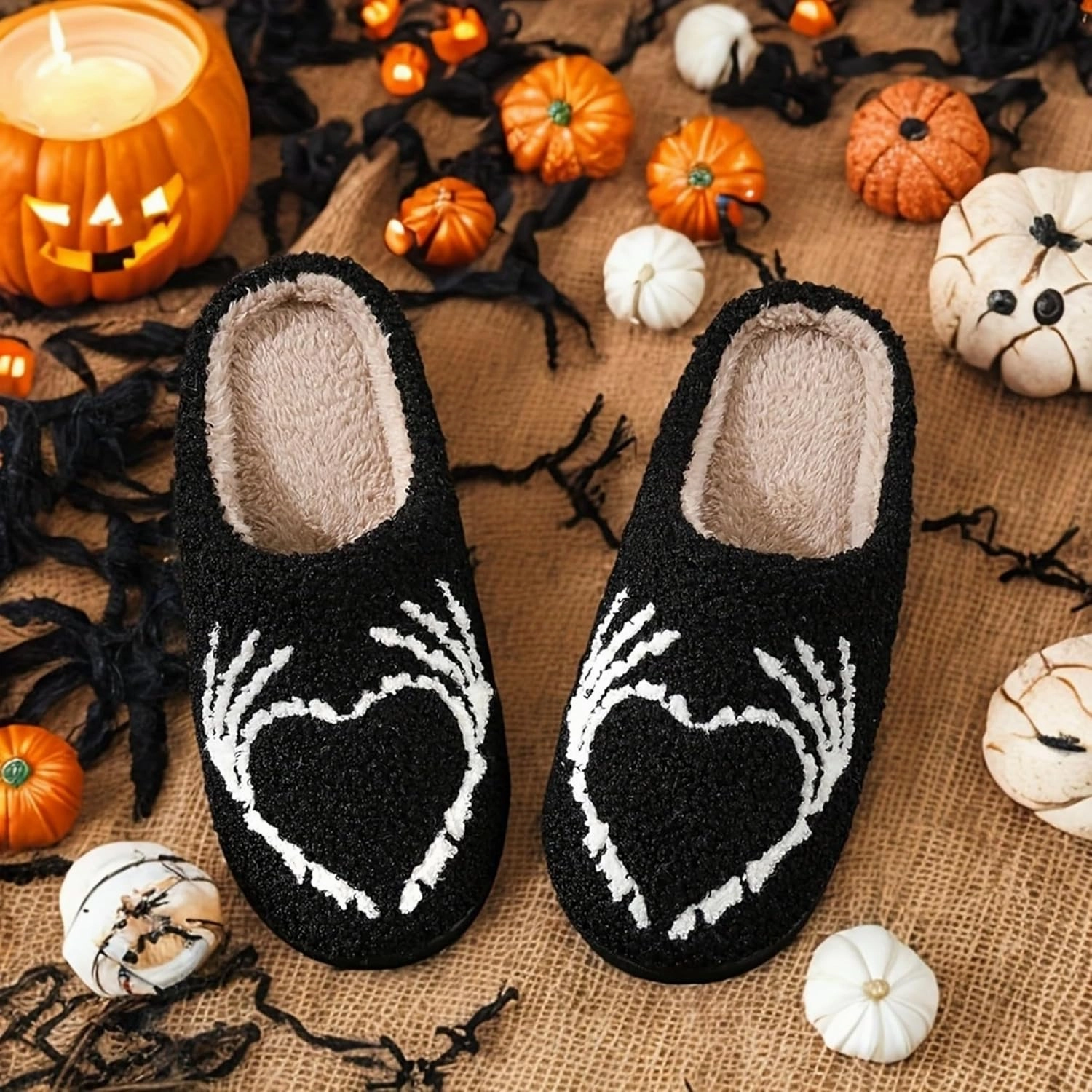 Women's Men's Fuzzy Memory Foam Slippers Fluffy Warm Comfort Light Weight Indoor Outdoor House Couple Shoes