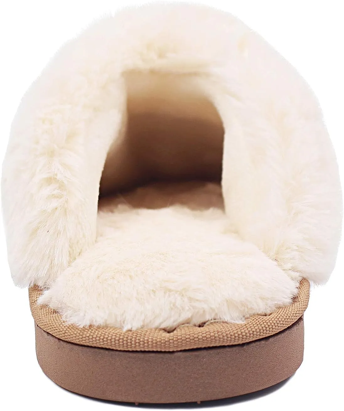 Womens Slippers Soft Plush Warm House Shoes Anti-Slip Fluffy Fur Indoor/Outdoor Slippers