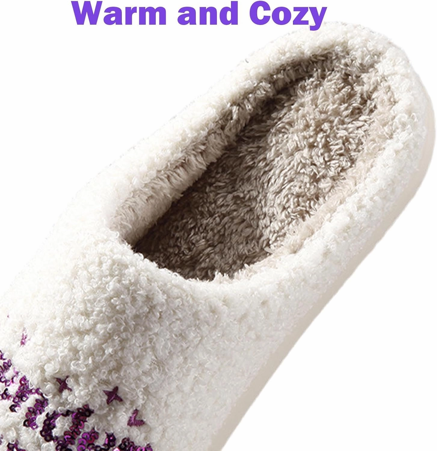 Womens Mens Slippers Retro Memory Foam Cute Cartoon Plush Fluffy Warm Fur Lined slippers Indoor House Home Winter Shoes