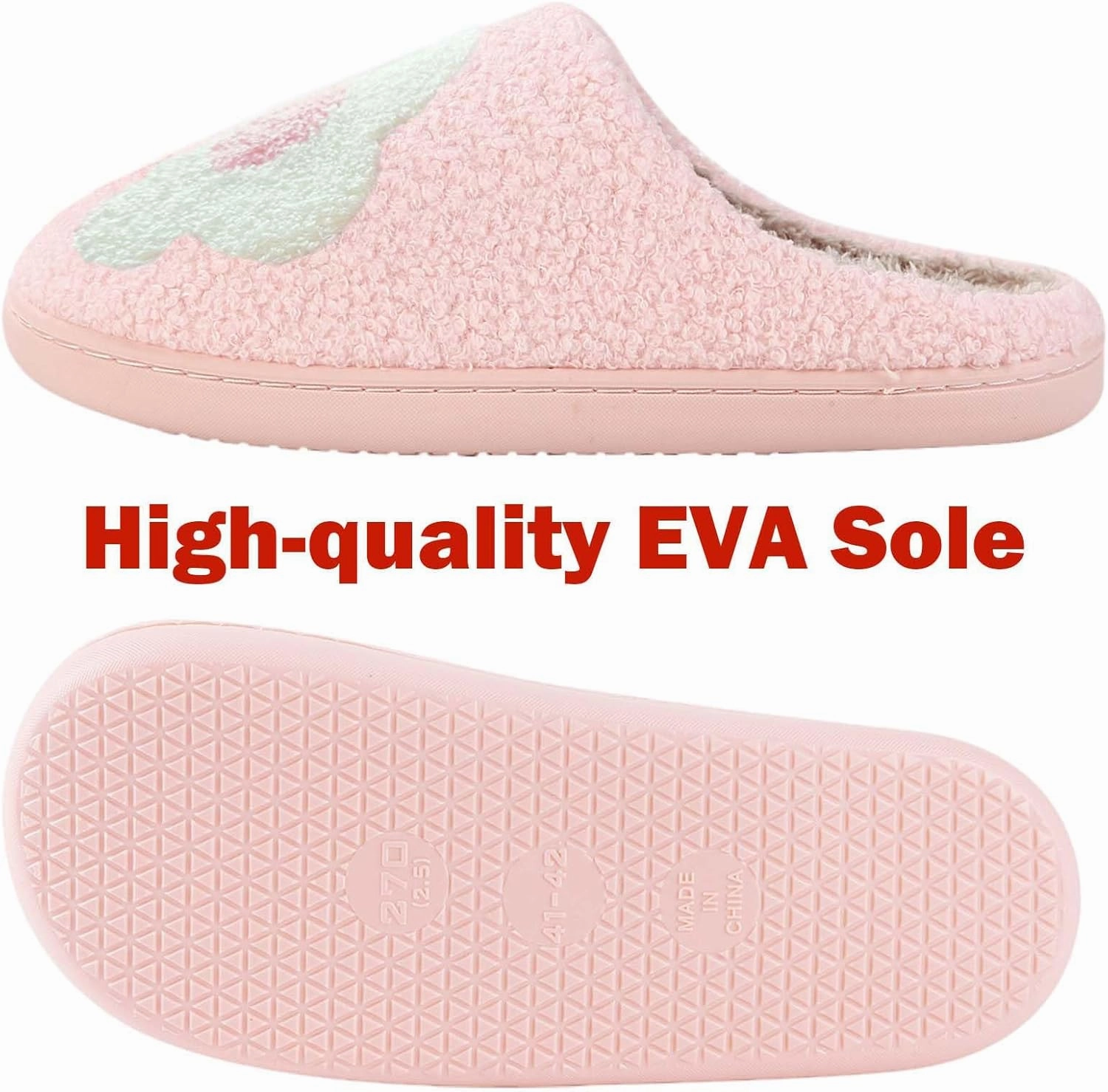 Womens Mens Slippers Retro Memory Foam Cute Cartoon Plush Fluffy Warm Fur Lined slippers Indoor House Home Winter Shoes