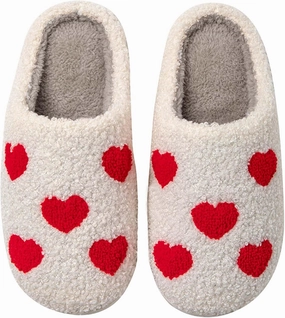 Womens Mens Slippers Retro Memory Foam Cute Cartoon Plush Fluffy Warm Fur Lined slippers Indoor House Home Winter Shoes