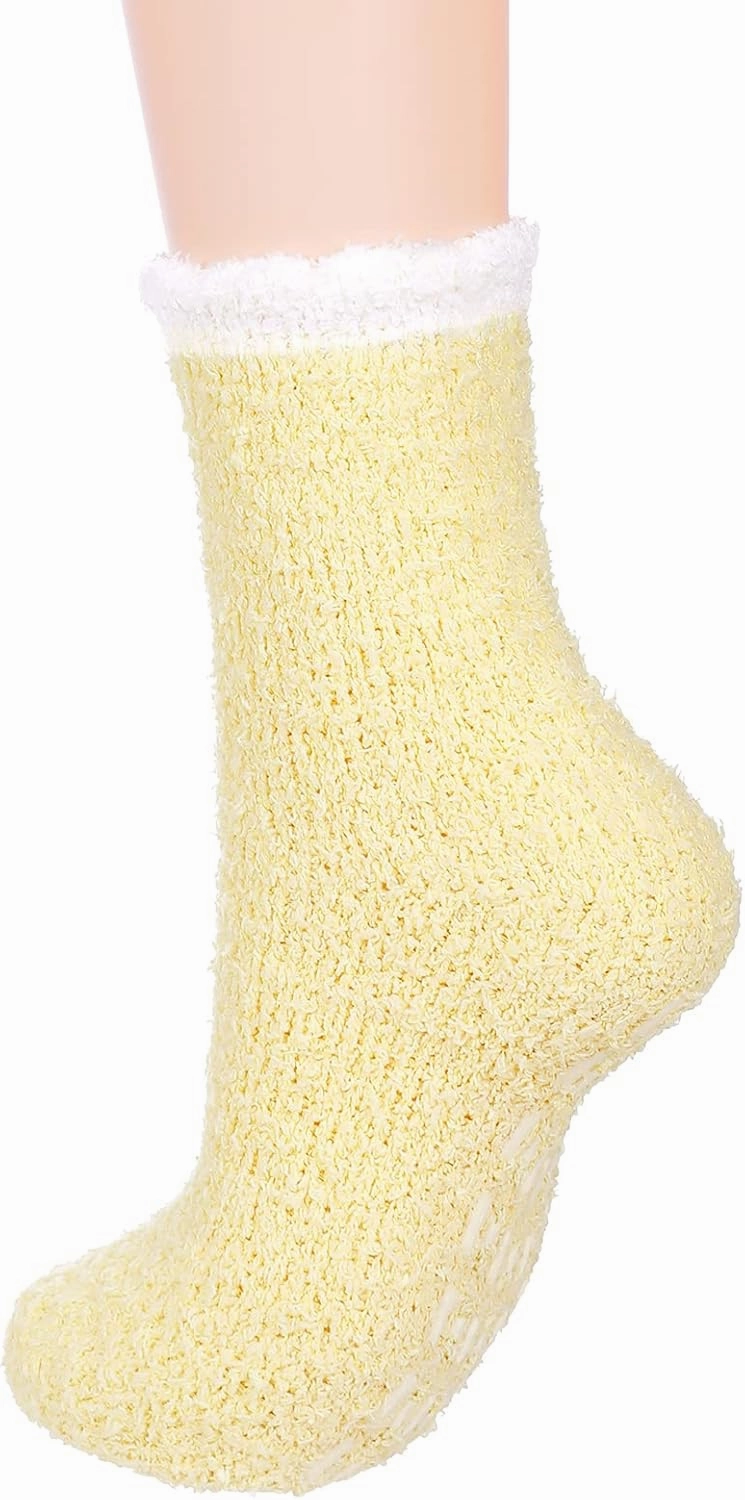 Womens Winter Socks Fluffy Sleep Socks Fleece Fuzzy Socks Athletic Warm Socks Plush Cozy Socks