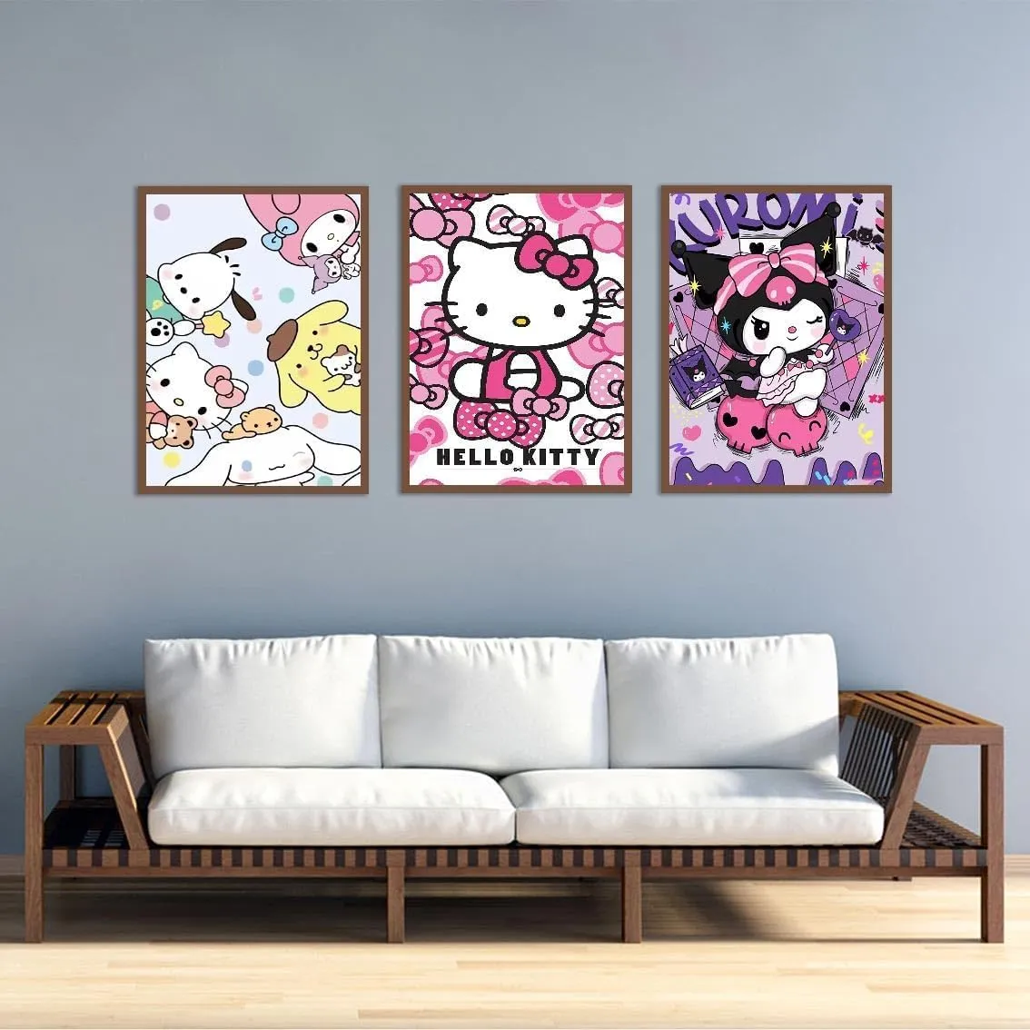 WUDWL Diamond Painting Kits for Adults - 3 Pack Cartoon 5D Diamond Art Kits Full Drill Diamond Dots Paintings with Diamonds Gem Art and Crafts Home Decor 12x16inch ﻿