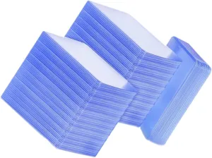 Yardwe 100Pcs Card Protector Sleeves Scratch Lightweight Trading Card Covers Compact and Portable Design
