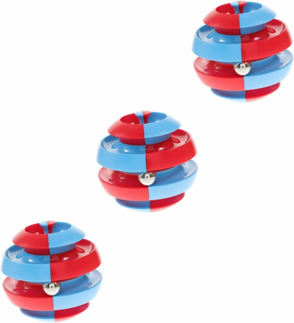 Yardwe Fidget Orbit Ball Sphere Relief Puzzle Game for Adults Enhance Cognitive Skills Finger Coordination Creativity