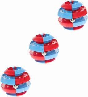 Yardwe Fidget Orbit Ball Sphere Relief Puzzle Game for Adults Enhance Cognitive Skills Finger Coordination Creativity