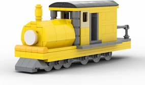 Yellow Train Model 247 Pieces from Horror Video Game Building Toys MOC Build for Age 18 