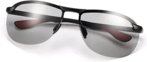 YIMI Polarized Photochromic Sunglasses for Men Women Outdoor Sports Driving Anti Glare UV400 Protection z87 Safety Glasses