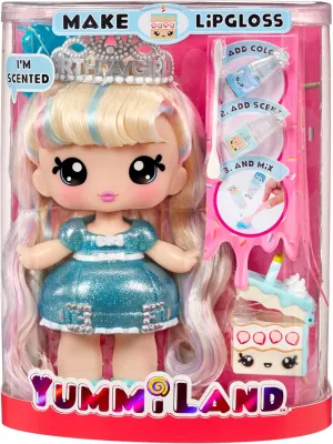 Yummiland Large Doll   Lipgloss Pet- Callie Birthday Cake, Age 4 