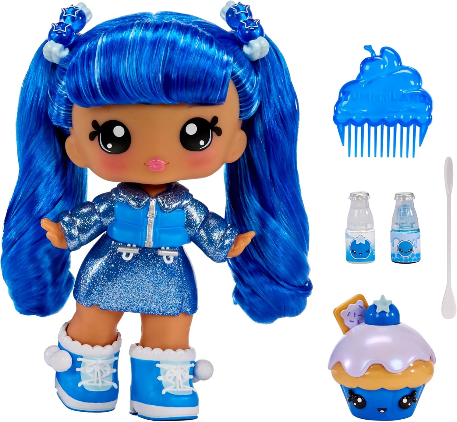 Yummiland Large Doll   Lipgloss Pet- Rory Blueberry, Age 4 