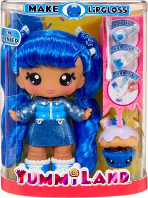 Yummiland Large Doll   Lipgloss Pet- Rory Blueberry, Age 4 